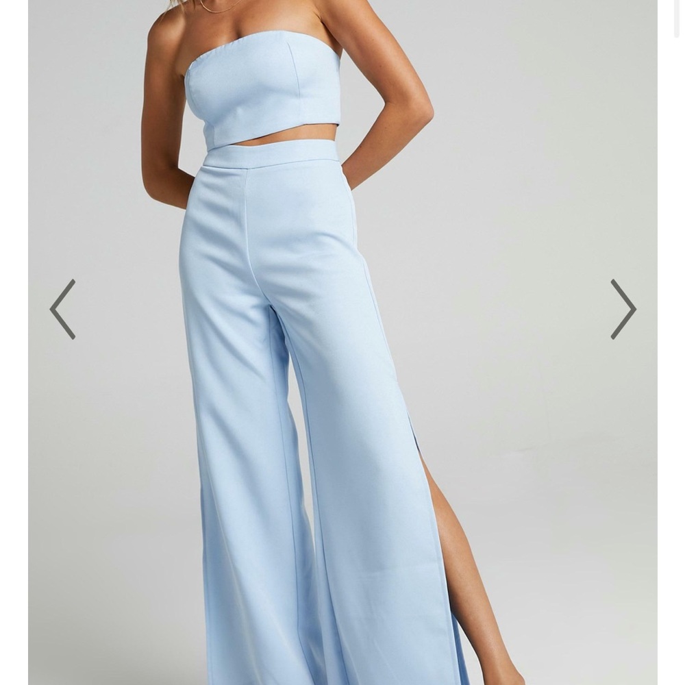 IM THE ONE TWO PIECE SET IN POWDER BLUE